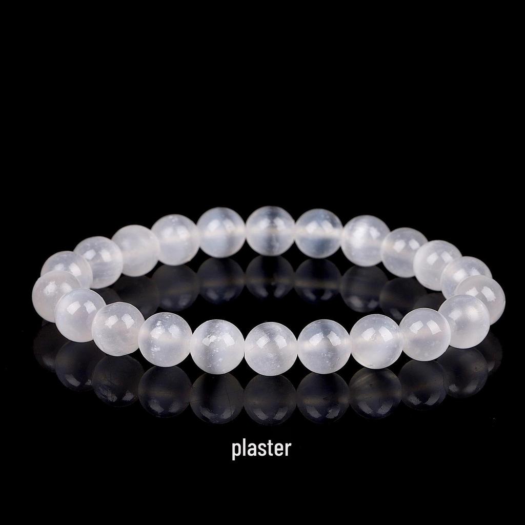 She Yao Natürlicher Kristallachat Tigerauge Armband - Modeschmuck mit einzelnen runden Perlen
