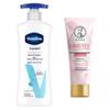 Vaseline Body Lotion & Mentholatum Hand Cream Bundle