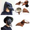 Pestdoktor Vogelmaske mit langem Schnabel für einen authentischen Halloween-Cosplay-Look