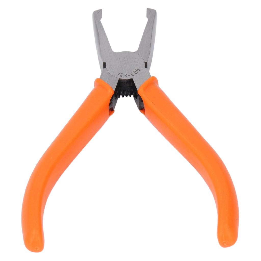 Clește de tăiere cu cap curbat de 6 mm, oțel CrV, tăiere la nivel cu unghi drept, clește pentru scule de modelare