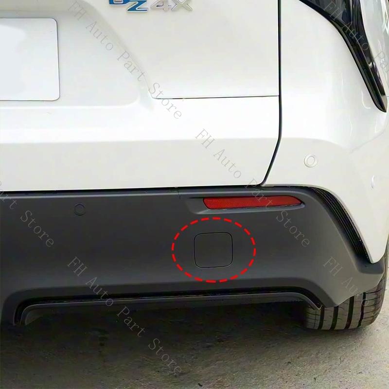 Car Front Rear Bumper Tow Hook Cap Lid Trailer Eye Cover For Toyota BZ4X 2024