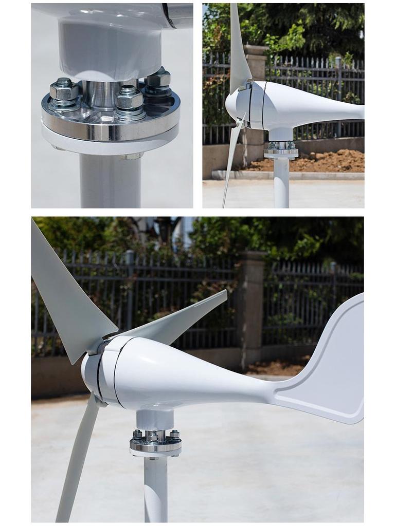 Lingfengda S-Type 100W 12/24V Micro Wind Turbine for Lighting Projects