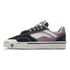 Li Ning Steven Harrington X  Pânză 50/50 Confortabile Versatile Pantofi de Skateboard cu Profil Jos Adidași Bărbați Gri Violet AECR105-1