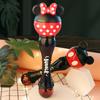 Mickey Cartoon New Bubble Machine Boys and Girl Magic Stick Toys New Mickey Mouse Minnie Electric Soap Bubbles Gift for Children