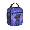 Deltarunes Ralsei Kris Susie Insulated Lunch Bag Cooler Bag Reusable,Meal Container Video Game Leakproof Tote Lunch Box