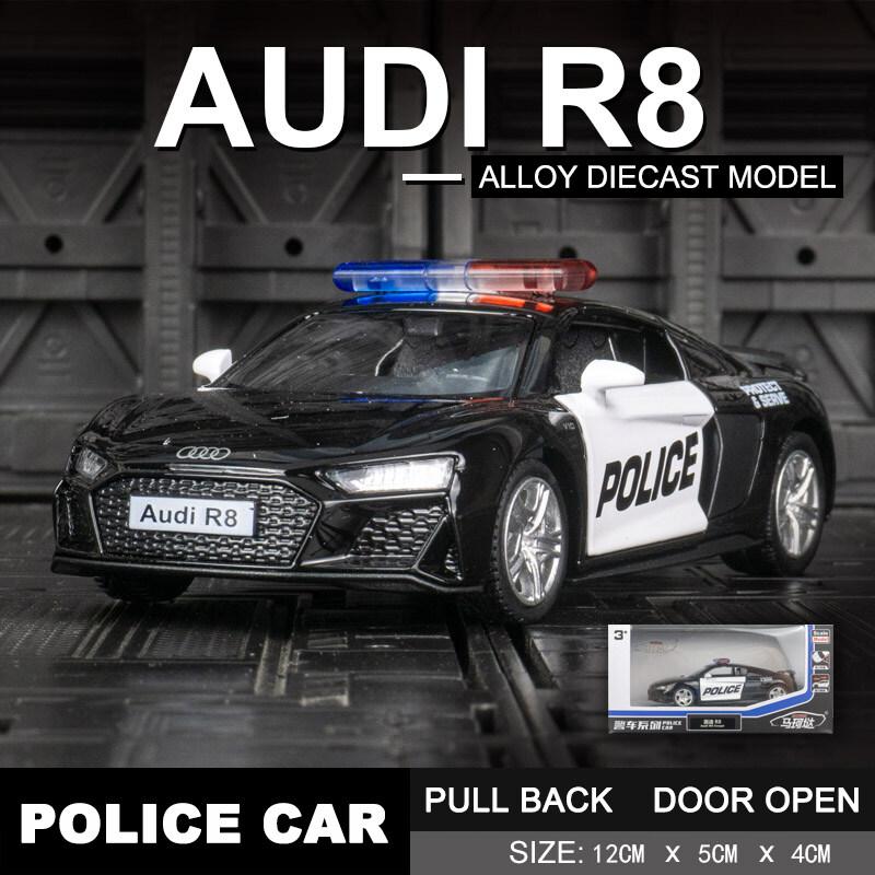 1/36 Police Car Series Alloy Diecast Models Car Toy For Gifts Collections Decorations