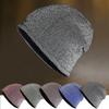 New Fashion Night Reflective Hat Autumn Winter Beanies Men Women Sport Outdoor Fleece Lined Knitted Hats Warm Cap With Unisex