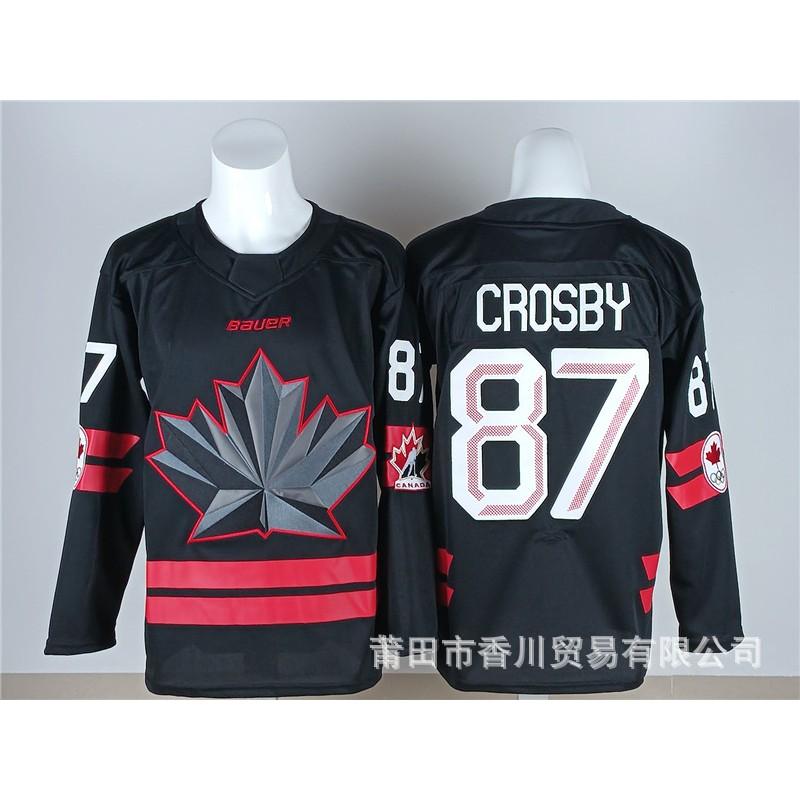 NHL Hockey Jersey USA Team Canada National Ice Uniform Cotton Sport Shirt Men