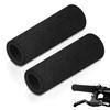 Motorcycle Handlebar 1 Fits Inner Diameters Easy Soft Foam Grips, Pair, Black, 2.6-3.0cm, Soft, Non-Slip, Anti-Vibration Grips, Ergonomic,