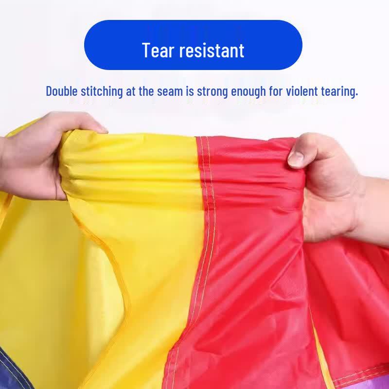 Rainbow Play Parachute for Kids & Groups