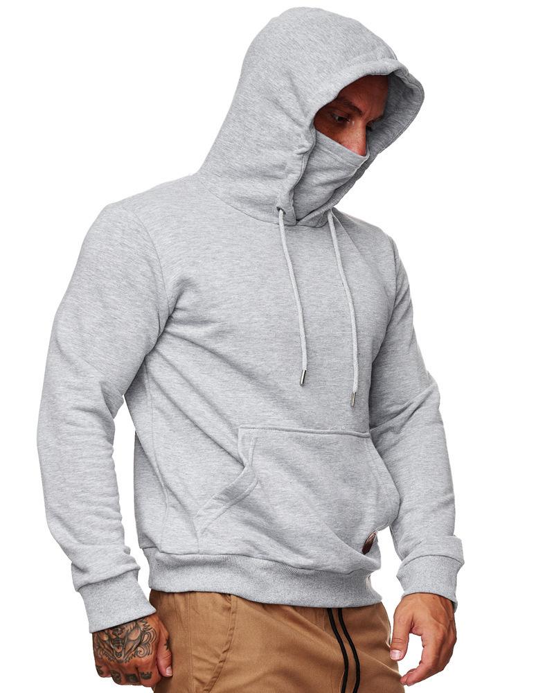 Sportswear Men's Sweatshirt Hooded Long Sleeve T-shirt Call of Duty Men's Sweatshirt Mask
