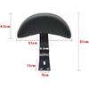 Passenger Backrest Sissy Bar Universal Rear Seat Backrest Support Bike Backrest Cushion Support Saddle Backrests for Bike Motorcycle