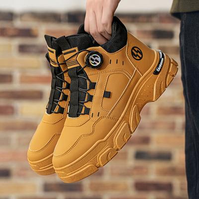 Hohe Martin Boots Herrenschuhe Herbst Neue Workwear Schuhe Herren Trendige Dickbesohlte Sportschuhe Lässige Kurze Stiefel