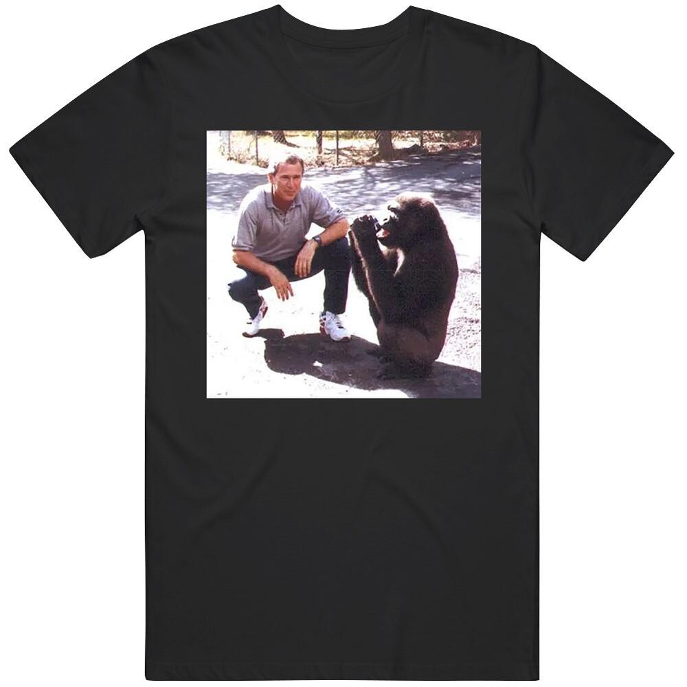 President George Bush Harambe Gorilla T Shirt Unisex T-Shirt XXXXL