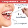 TEMPERIA (100 Pcs) Dental Floss Toothpick Sticks - Flosser for Teeth Cleaner - Tooth Flossing Thread Cleaning Kit for Clean Teeth, Fresh Breath a