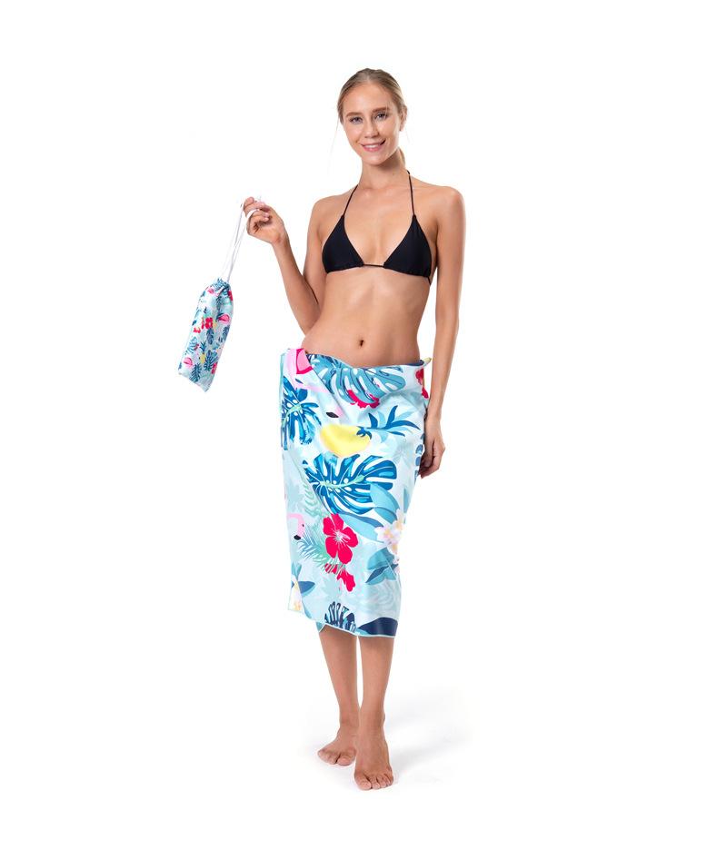 Printed Beach Towel Full Version Printed Pattern Digital Printing Quick-drying Absorbent Beach Towel Swimming Bath Towel