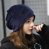 Cappello in Velluto Autunno Inverno da Donna Cappello alla Moda Europeo Americano Tinta Unita Casual da Donna