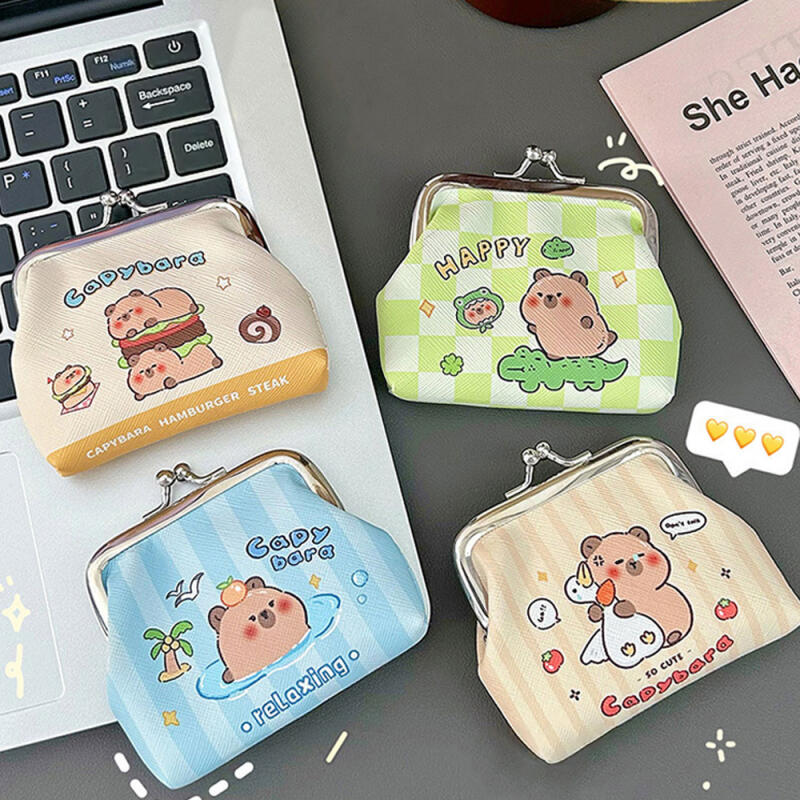 Artfield Capybara Tick-Tock Coin Purse