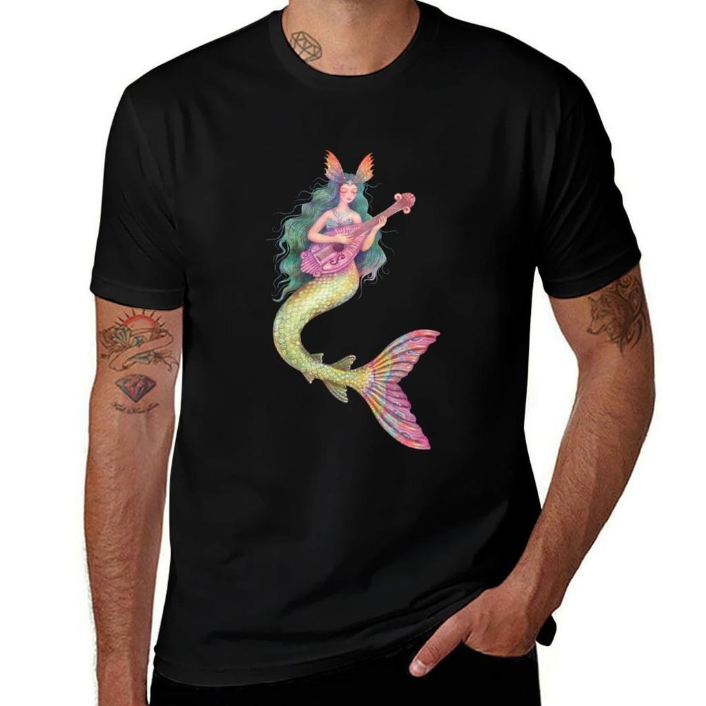 Magical Mermaid II TShirt Plus Size Street Style Tee