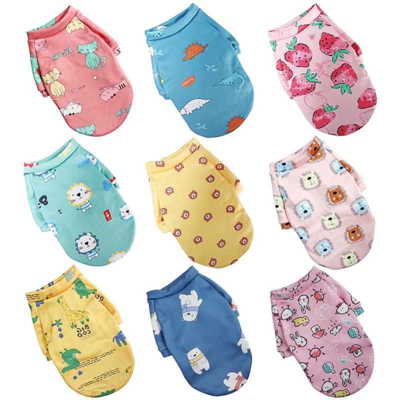 Cartoon Haustier Fleece-gefüttertes Sweatshirt: Zweibeiniger Pullover für Hunde & Katzen, Frühlings-/Herbstausgabe