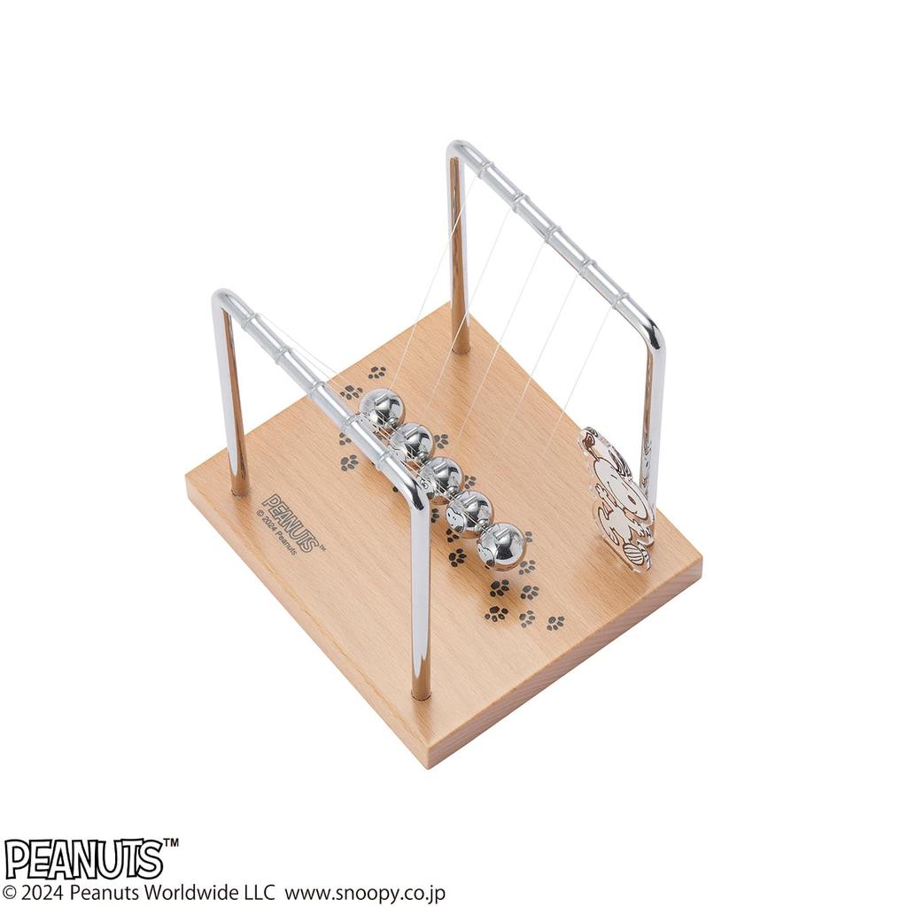 Chatani Sangyo (Chatani) Snoopy PEANUTS Newton's Cradle H13.5 x W13.5 x D11.5cm 151-333002 Fun Science