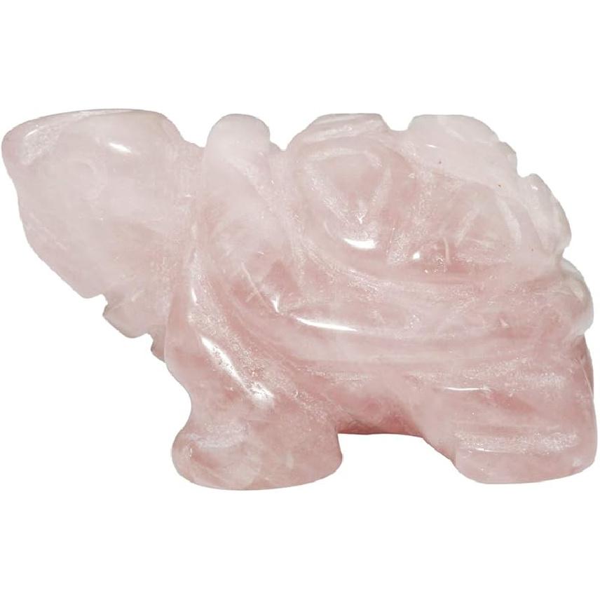 mookaitedecor Crystal Turtle Statue Sculpture Stone Healing Reiki Pocket Gemstone Figurines 1.5 Inch