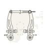 Aluminum Alloy V Brake Caliper for Mountain and Road Bikes