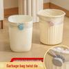 Traceless Rotating Button Trash Bag Holder with Anti-Slip Fixing Clip