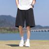 Men's Summer Denim Cargo Shorts Big Size 8XL 7XL 6XL Elastic Waist Straight Baggy Jeans Shorts
