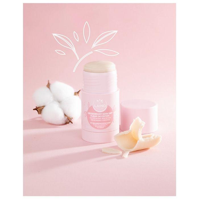 Laino Déodorant Solide Fleur De Coton Stick 60g