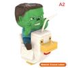 Zombie Chicken Knight Movie-Themed Popcorn Bucket & Cup Set 2-In-1 Reusable Snack Container Collectible Ornament Novelty Gift