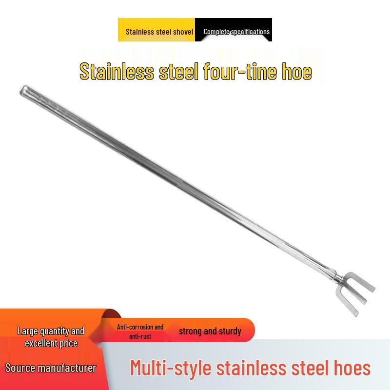Stainless Steel Gardening Hoe for Weeding and Soil Turning