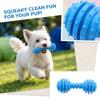 Squeaky Rubber Dog Toys for Puppy Teething, Interactive Training Pet Supplies