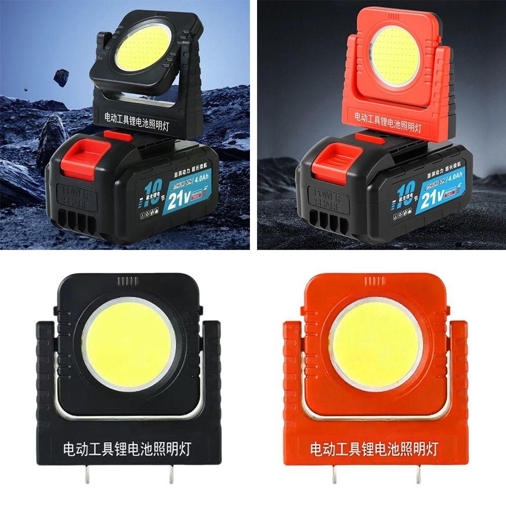 Power Tool Parts LED Work Light Universal Adjustable Angle Portable Work Lights Durable for Makita/Milwaukee/Dewalt/Bosch