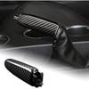 AIRSPEED Kohlefaser Auto Handbremshebel Abdeckung Griff Hebel Hülle für Ford Mustang 2015-2023 Zubehör