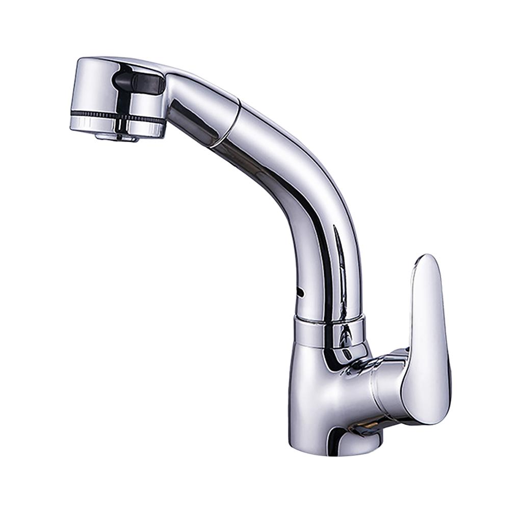 Küchenarmaturen zum Anheben und Herausziehen mit 2 Sprühmodi, 360 Grad schwenkbar, Waschbeckenarmaturen zum Herunterziehen