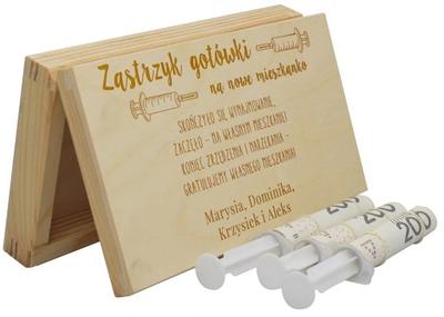 Prezent Na Parapetówkę Nowy Dom - Zastrzyk Gotówki