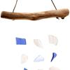 Wind Chime 3 Drop Blue and White