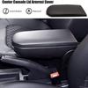 1Pcs Car Center Console Lid Armrest Center Console Covers Cap Panel with Latch Lip Replacement fit for VW Jetta Golf MK4 Beetle
