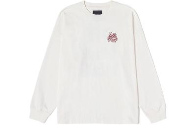 Vans DRAGON PACK T Shirts Unisex Ecru Crew Neck Moderate Straight Fit VN000GP8FS8