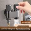 HuiJia Quick-Connect Washing Machine Faucet with Stop Valve