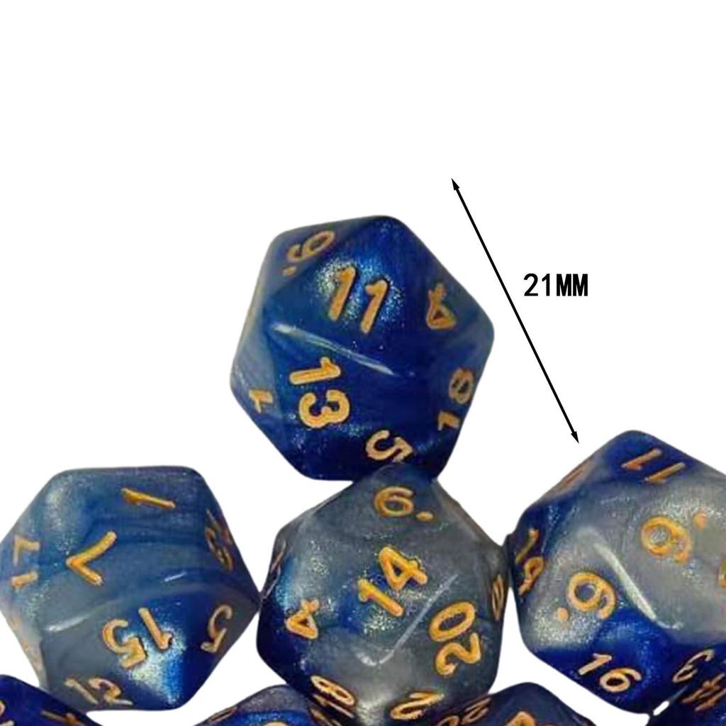 Polyhedral Dice Assortment for Interactive Gaming Sessions