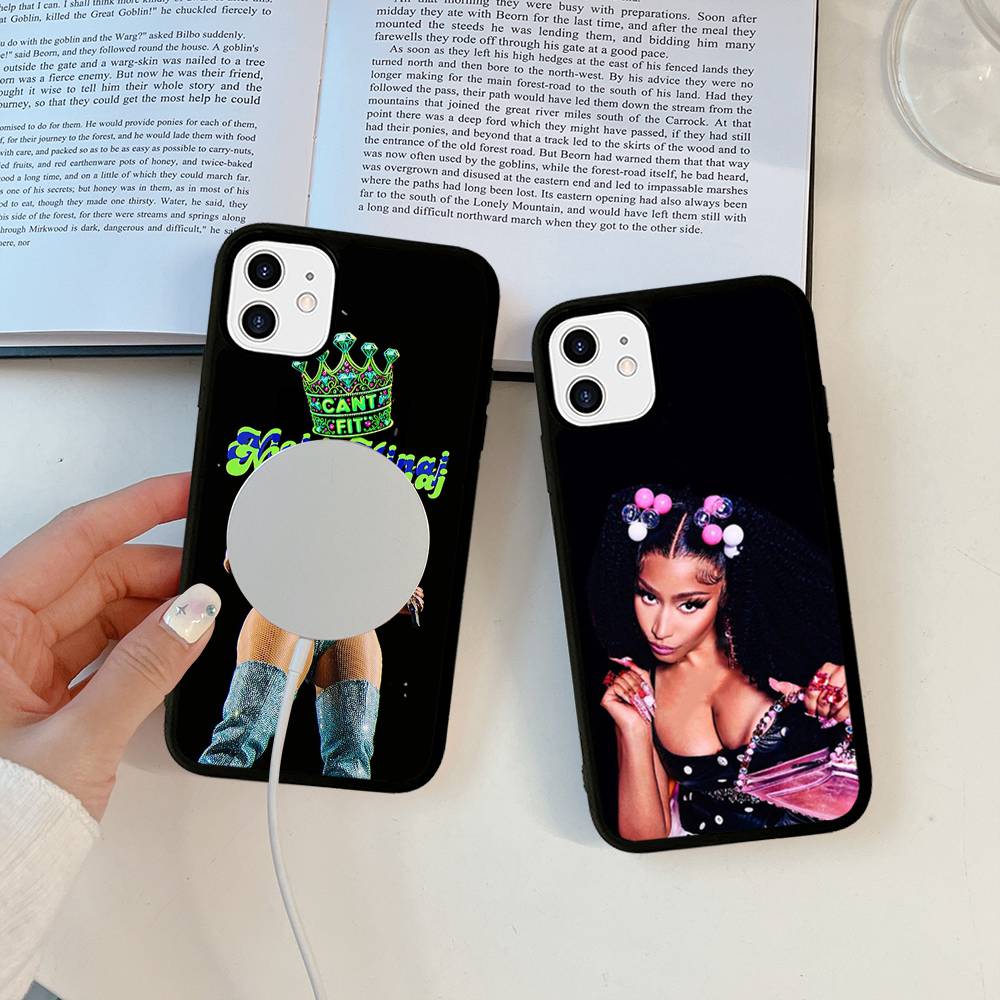 Nicki Minaj Rapper For Magsafe Magnetic Wireless Phone Case For IPhone 11 12 13 14 15 16 17 Pro Max Plus Cover