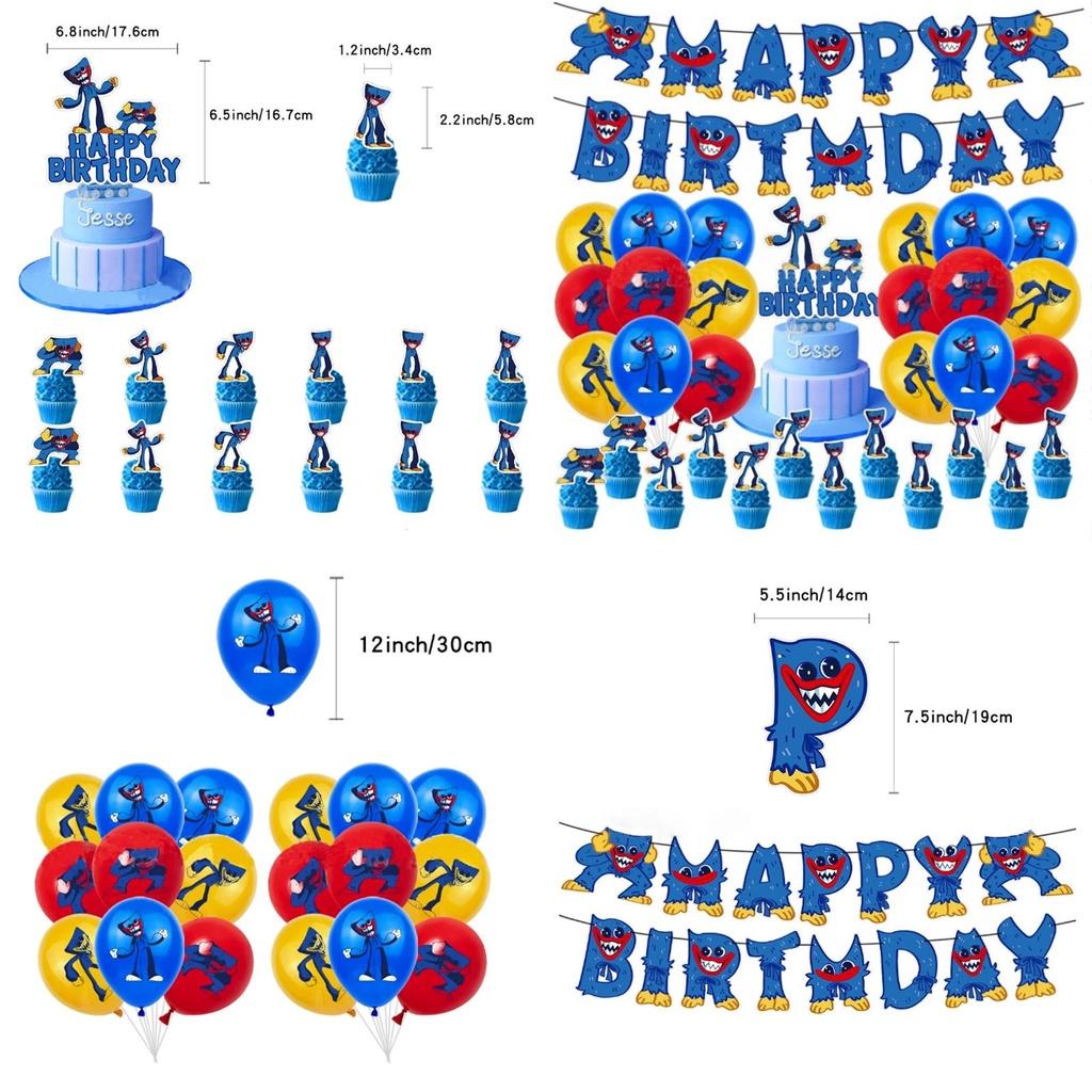 Celebrate With Poppy Playtime! Bright And Colorful Birthday Party Decorations For Girls And Boys