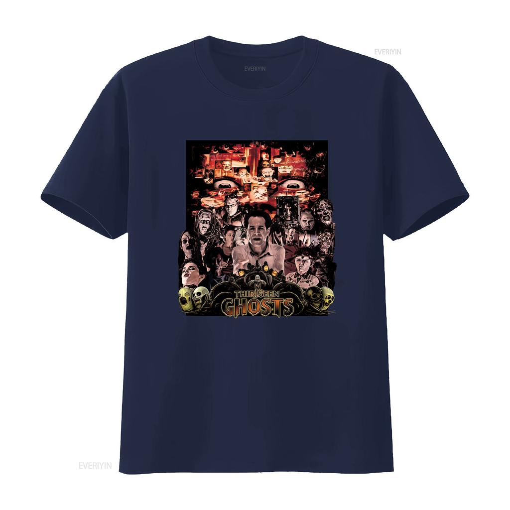 Thirteen Ghosts Horror Movie T Shirt for Cotton vintage Washed Stylish graphic designer clothes fashion Comfortable