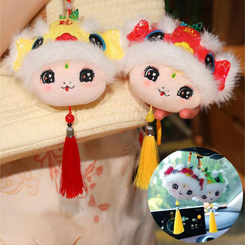 1Pcs Snake Plush Toys Kawaii The Year Of The Zodiac Snake Mascot Cute Snake Plush Animal Doll Stuffed Animal Home Decoration