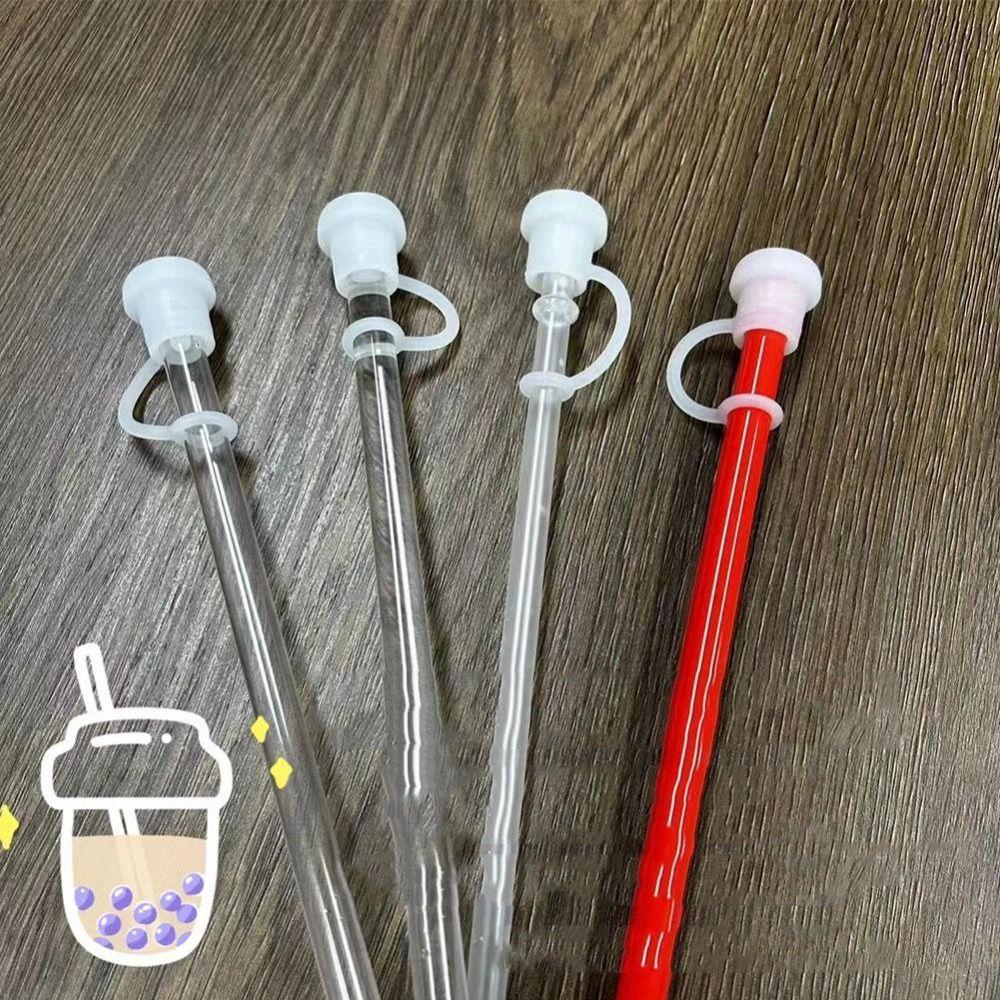 Dust-proof Silicone Spill Proof Stopper Reusable Straw Tips Lids for Stanley for 6-10mm Straws
