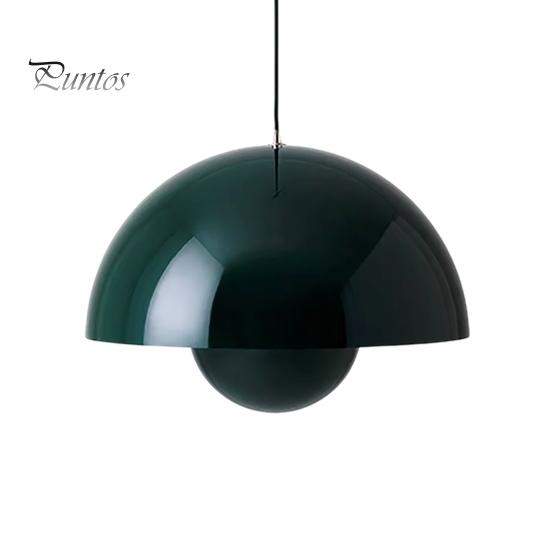 Simples flor forma abajur pequeno lustre ajustável comprimento do fio três cores claras moderno globo cozinha sala de jantar lâmpada do teto