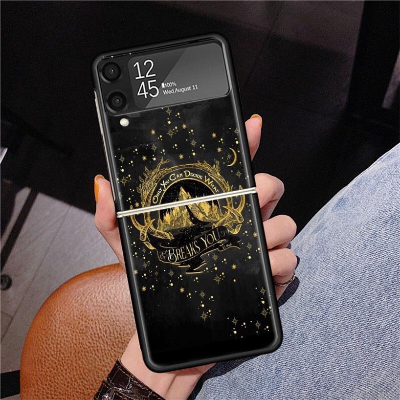 

A Court of Mist Fury Sarah J Maas Phone Case For Samsung Z Flip 7 6 5 4 3 Galaxy ZFlip7 ZFlip6 ZFlip5 ZFlip4 ZFlip3 5G Print Cov Samsung Z Flip 4