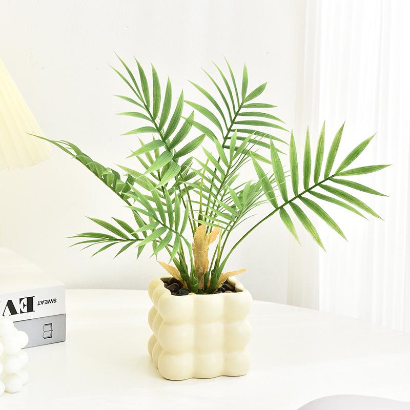 Bionic Bonsai Artificial Green Plants - Desktop Potted Decor for Home or Office